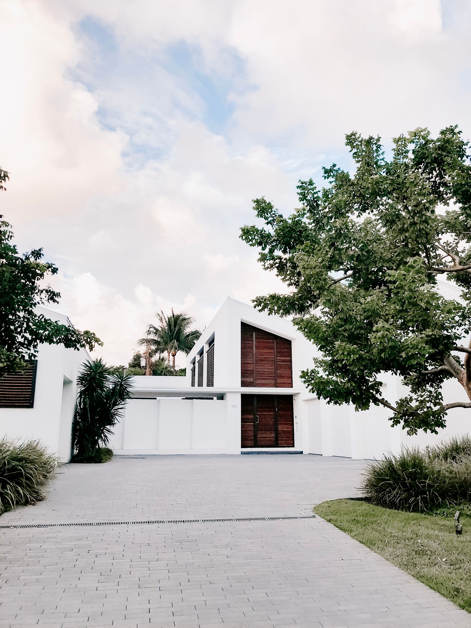Modern home exterior and curb appeal