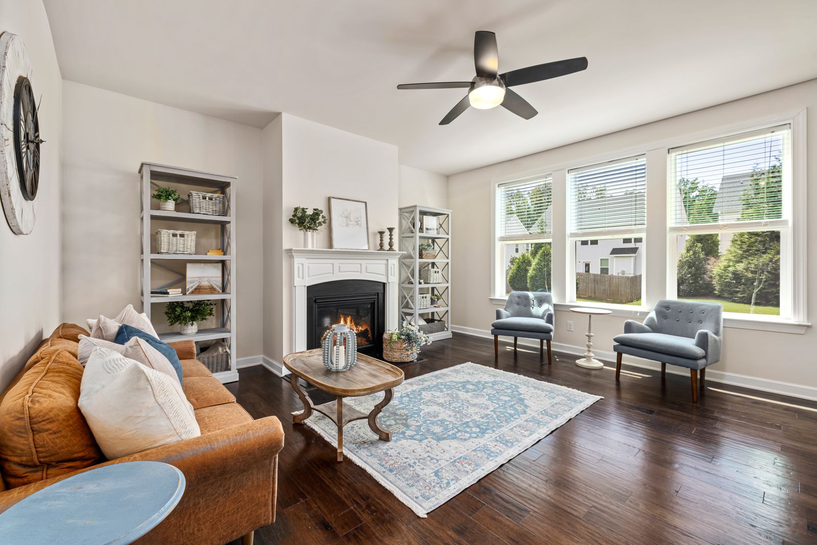 Full home remodel living room